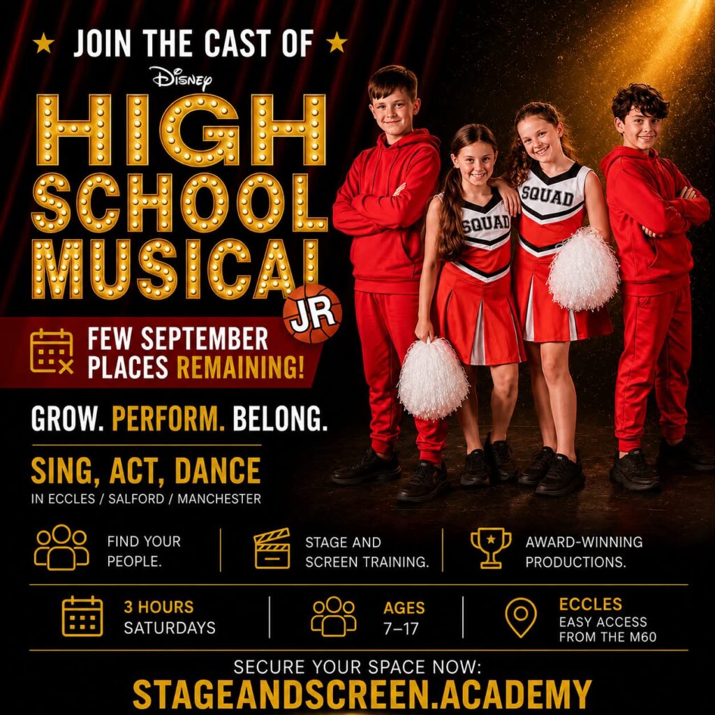 High School Musical JR show poster